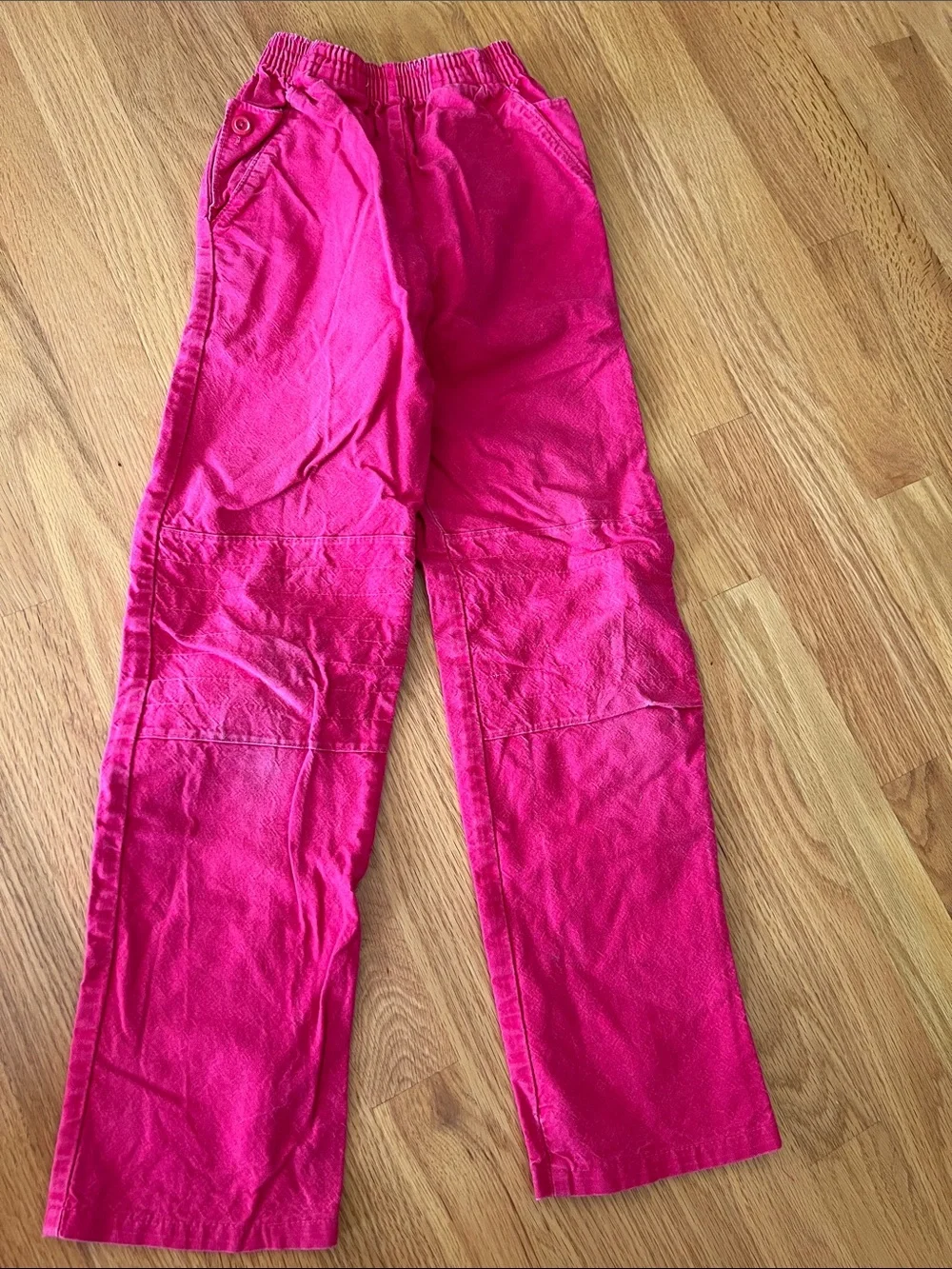 Vintage For The Fun Of It girls pink pants size 8